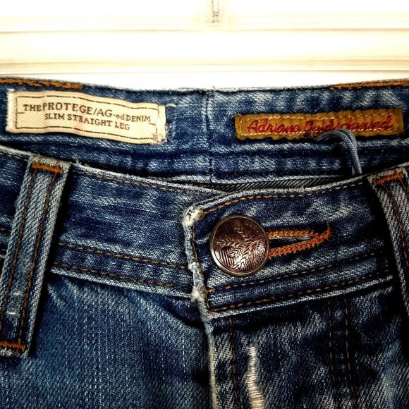 ADRIANO GOLDSCHMIED The Protégé Aged Denim Slim Straight Leg Jeans Men's size 31 - Picture 3 of 3